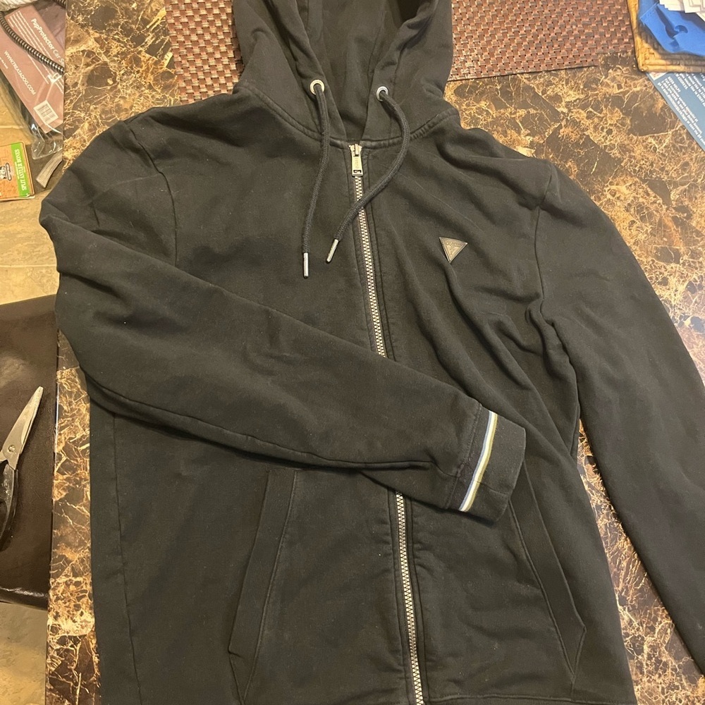 GUESS Black Slim Fit Top